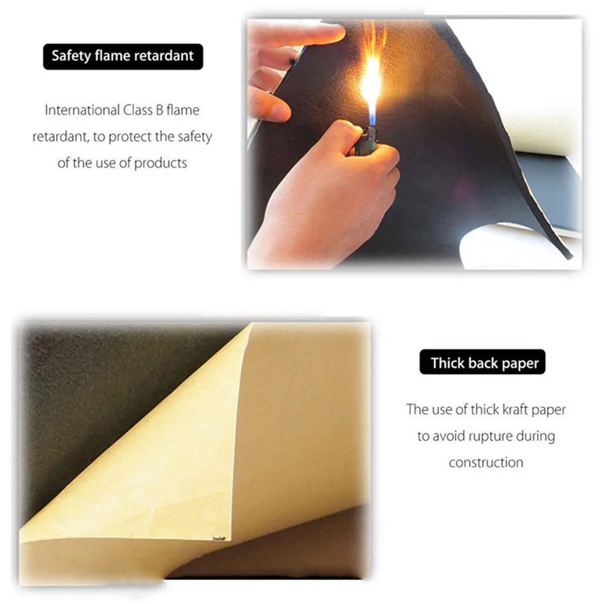 

9 Sheets Auto Car Sound Proofing Deadening Insulation Heat 6mm Foam Glass Fibre