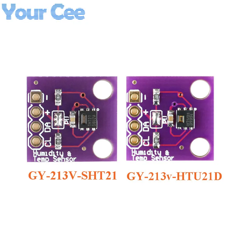 

Temperature and Humidity Sensor HTU21D SHT21 High Precision Temperature and Humidity Measurement Sensor Module for Smart Home