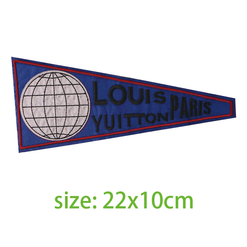 2 Pcs Cartoon Decorative Patch Girl, earth icon Embroidered Applique Patches For DIY Iron on Badges Stickers on a backpack