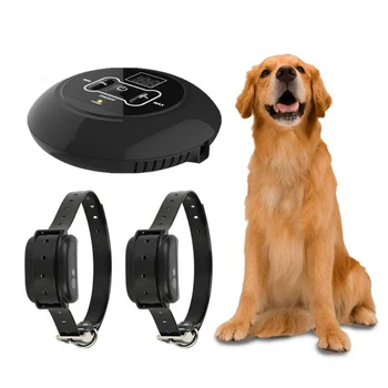 

1pc Radius 20~500m Pet Electric Fence Wireless Smart Waterproof Dog Training Collar Sound/Shock Bark Stopper Dog Training Device