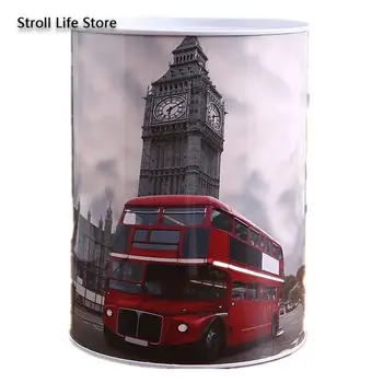 

Nordic Large Piggy Bank Metal Retro Adults Piggy Bank for Paper Money Cash Coin Box Money Jar Safe 365 Days Kumbara Gift FP078