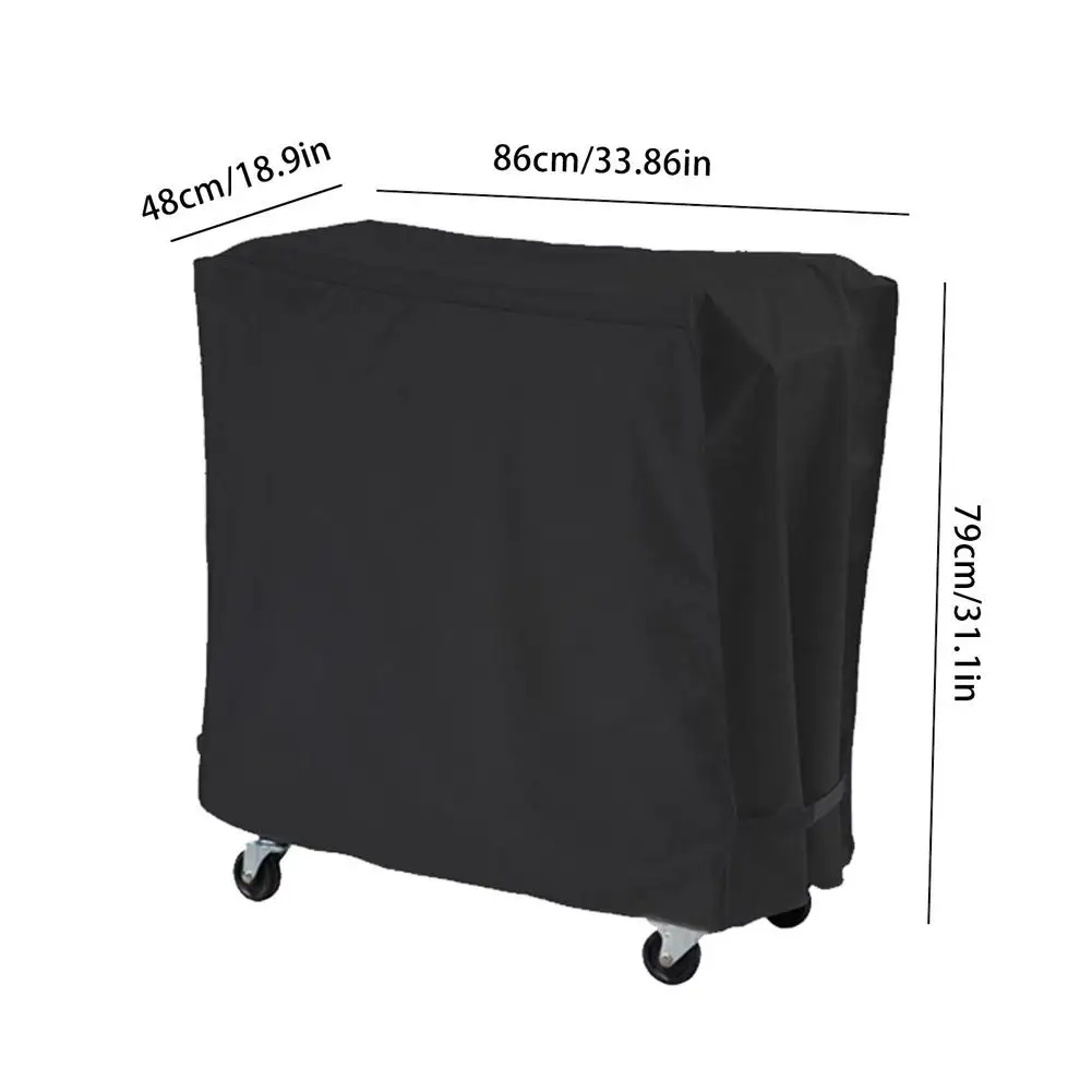 Cold Drinks Trolley Rain Covers Outdoor Patio Garden Party Shade Cooler Cart Cover Waterproof Outdoor Beverage Cart Protector