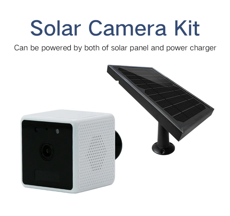 

SmartYIBA Solar IP Camera Kit Wifi Wireless 1080P IR Night Vision Two Way Audio Mobile Remote Control CCTV Surveillance Camera