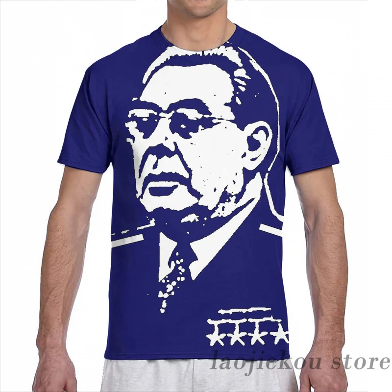 Футболка Brezhnev с принтом для мужчин и женщин модная рубашка коротким рукавом