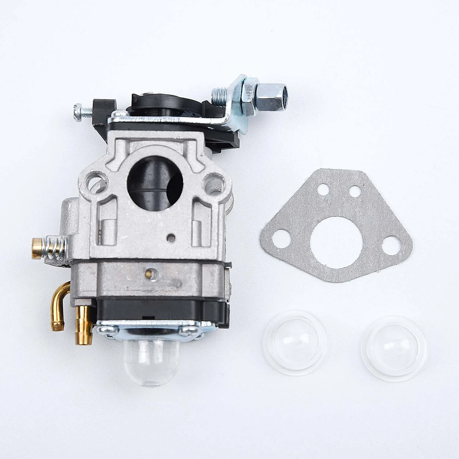 

Oil Bubbles Carburetor Carb Gasket Engine 15mm Kit Replace For Brushcutter 43cc 49cc 52cc Strimmer Cutter Chainsaw