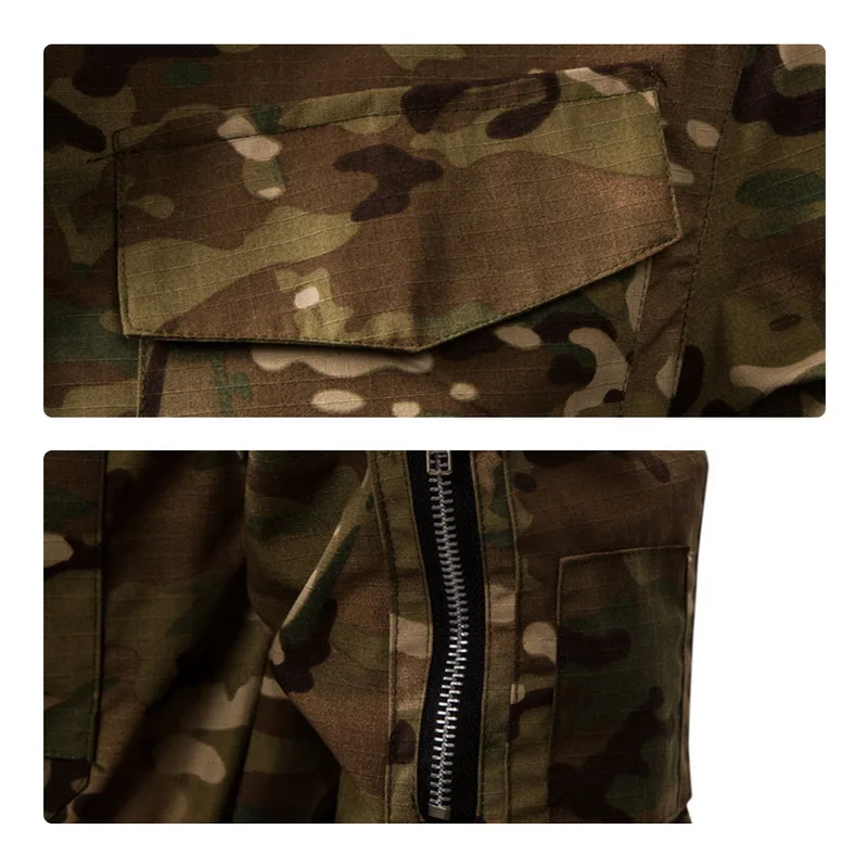 Новая мужская камуфляжная куртка, Военная Тактическая уличная мягкая уличная куртка, Мужская армейская Спортивная термо куртка с капюшоном для охоты и пешего туризма