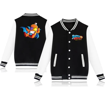 

New Clothes Cartoon Pattern Girls Boys Super Zings Jackets Coats Toddler Kids Jacket Men Women Outwear Baseball Children Clothes