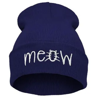 

Hiphop Style Fashion Hat Cap Cover Thick Warm Autumn Winter Hat Solid Color Outdoor Travel Cap Knitting Beanie Hats