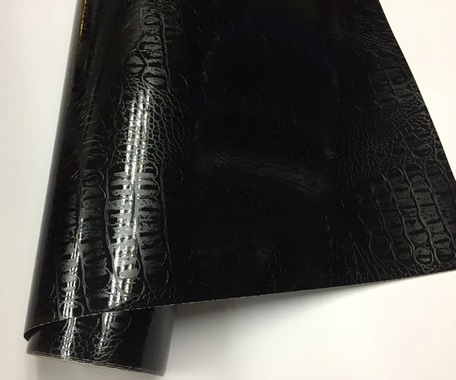 Высококачественная 3d пленка из искусственной крокодиловой кожи для автомобиля