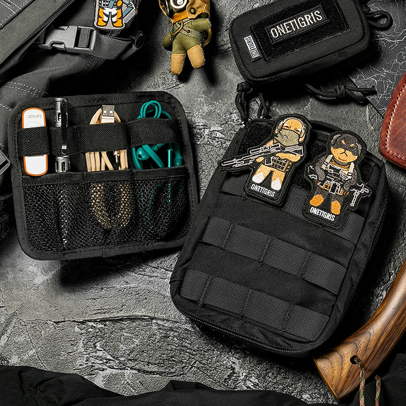 Comprar OneTigris Tacti Tech organizador de la electrónica bolsa de viaje accesorios electrónicos bolsa de bolsillo Kindle y Gadget MOLLE