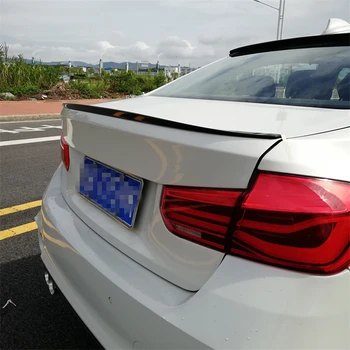 

For BMW 3 Series F30 Sedan Spoiler 2013--2018 Year Rear Wing M Style Sport Body Kit Accessories Real Carbon Fiber