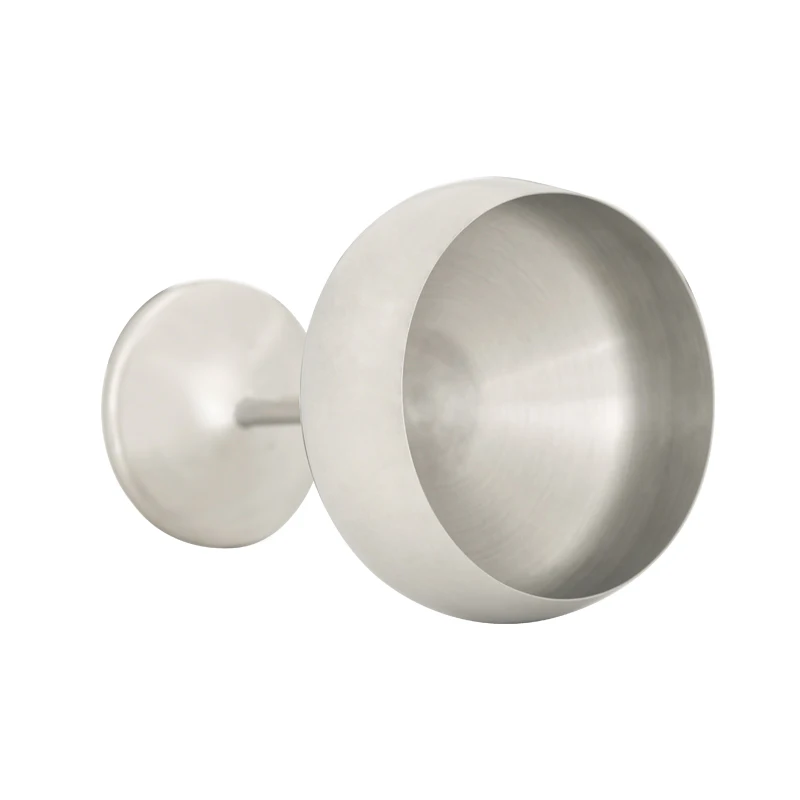 Shatter proof cocktail and beverage mug wholesale stainless steel wine goblets