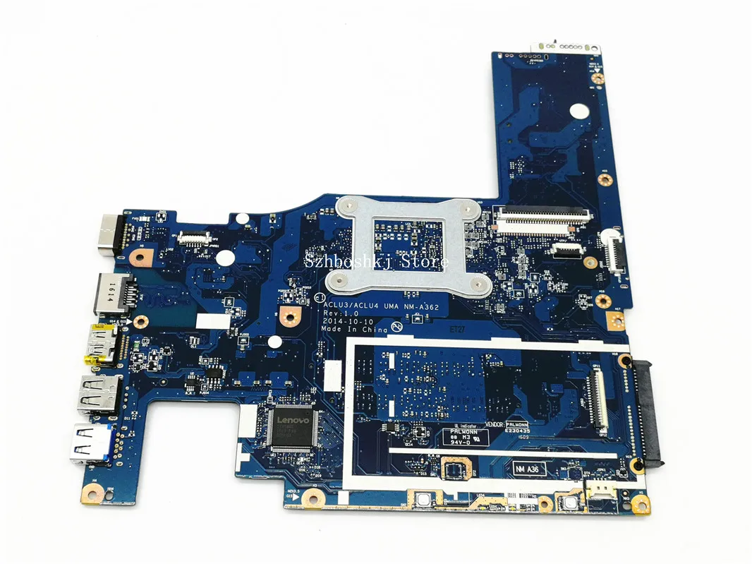 ACLU3/ACLU4 UMA NM-A362 для LENOVO G50-80 материнская плата для ноутбуков FRU 5B20H14375 с процессором SR215 3205U(подходит для i3 i5 i7) Тесты ОК