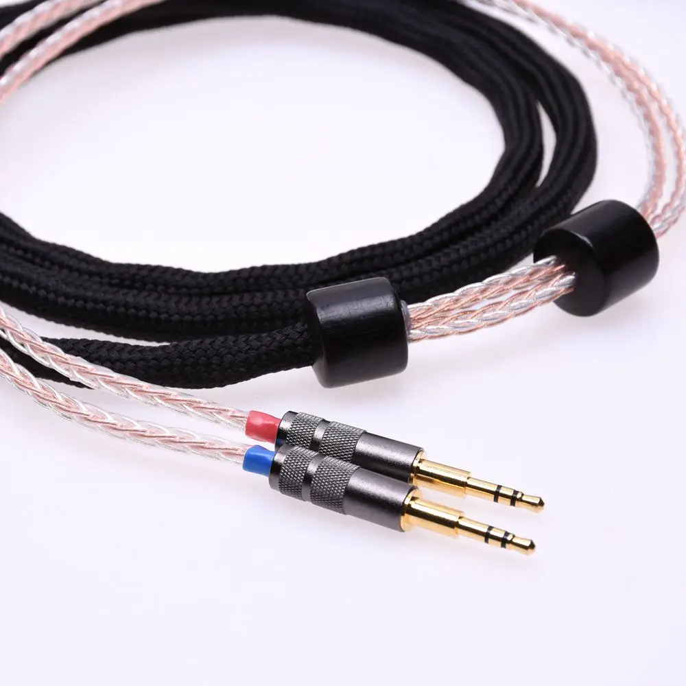 Цвет Черный; Каблук 16 ядер 5N Pcocc кабель 2x2,5 мм для Hifiman HE1000 HE400S He400i HE-X HE560 Oppo PM-1 PM-2 обновление наушников