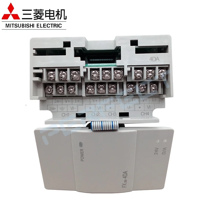 PLC FX2N-4DA для ЧПУ оборудования промышленного управления обрабатывающий центр Mitsubishi аналоговый с ПЛК Входной модуль