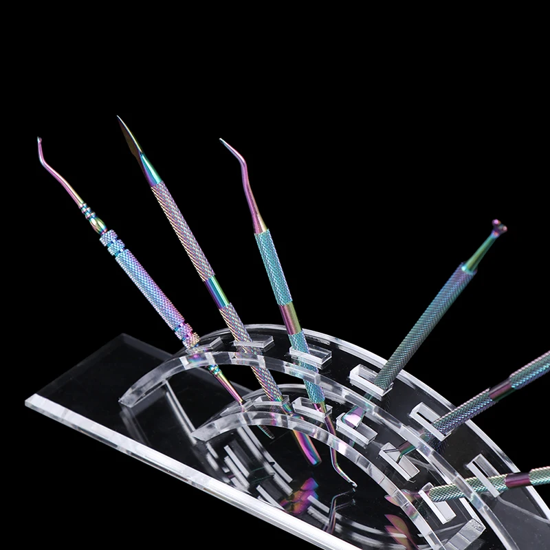 Tweezers Storage Holder Eyelash Extension Eyebrow Tweezers Scissor Storage Rack Acrylic Holder Stand Beauty Makeup Tools