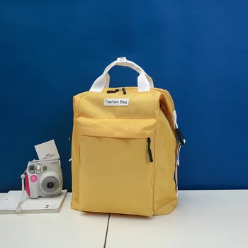 

Fashion Backpack Canvas Backbag New School Bag For Teenage Girls Large Capacity Travel Shoulder Bag Mochilas Female Rucksack