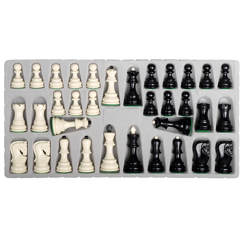 Chess Pieces Heavy Plastic Tuba Nonmagnetic Home Entertainment Games Excluding Chessboard