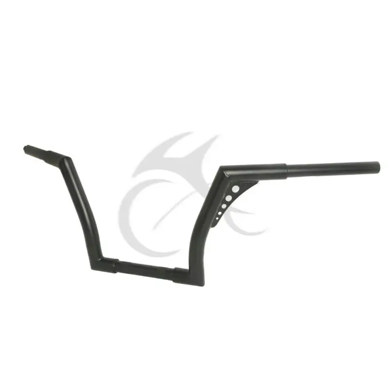 1-1/" 10" Rise широкий руль для мотоцикла руль для Harley FLST FXST Sportster XL 883 1200 Custom FLST FXST черный хром
