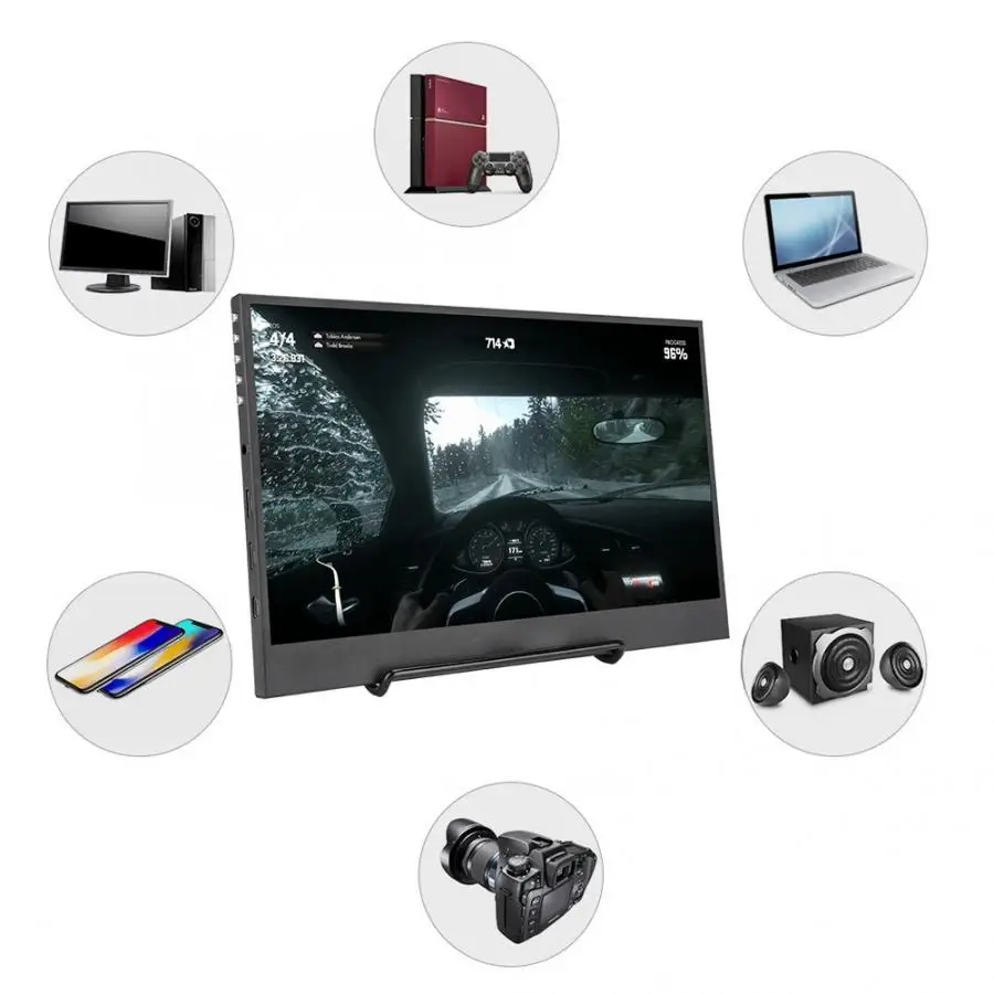 11.6in LED HD 1080P Portable Display Screen HDMI/PS3/XBOX/PS4 1920*1080 display