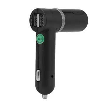 

Noise Suppression CVC Technology LED Display Hands-Free Stereo MP3 Music FM Transmitter Car Charger