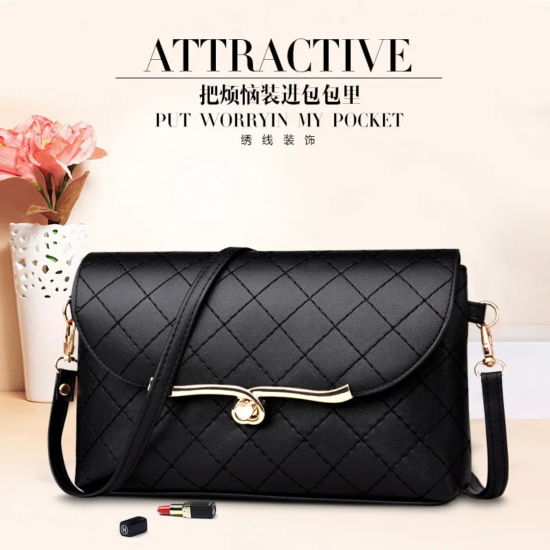 

2018 Spring And Summer New Style Middle-aged WOMEN'S Bag Mommy Bag Shoulder Bag Soft Leather Shoulder Bag Versatile Women's Hand
