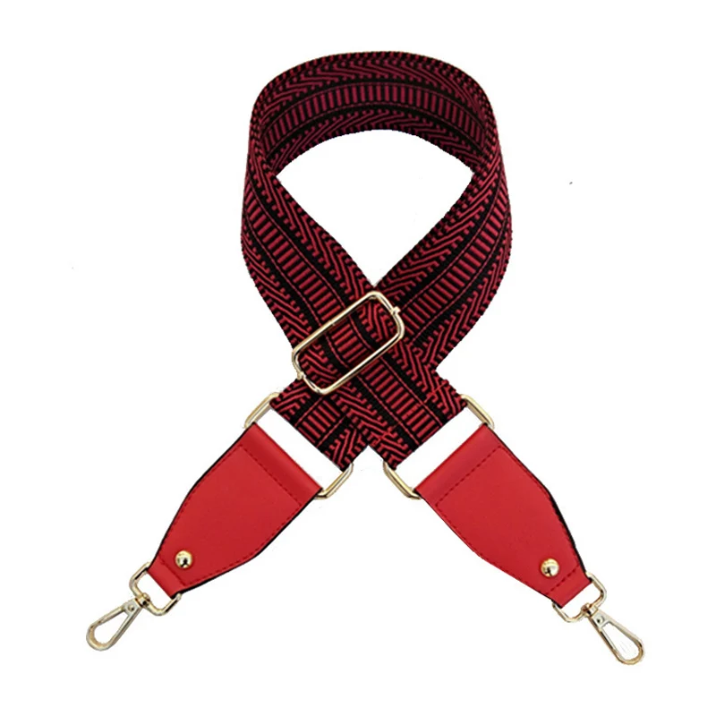 

Ethnic Style Fashion Striped Bag Strap Chic Ladies Shoulder Bag Strap Handbag Belts Multicolor 120cm Adjustable Bag Accessories