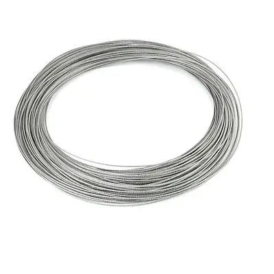 

1.2mm Dia 7x7 53M Length Stainless Steel Wire Rope Cable for Hoisting