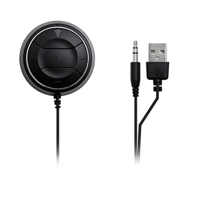 Jajabor Bluetooth 4.0 Hands Free Car Kit с NFC Функция+ 3.5 мм Aux приемника Музыка AUX громкой связи 2.1A USB автомобиль Зарядное устройство