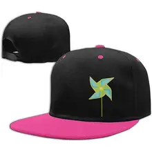 Бейсбольная кепка в стиле хип-хоп контрастного цвета в стиле унисекс с изображением ветряной мельницы