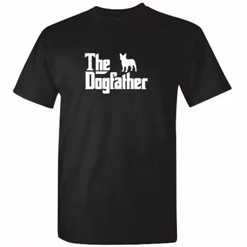 

Mens FRENCH BULLDOG TShirt - DOG FATHER T Shirt Boston Terrier Gift
