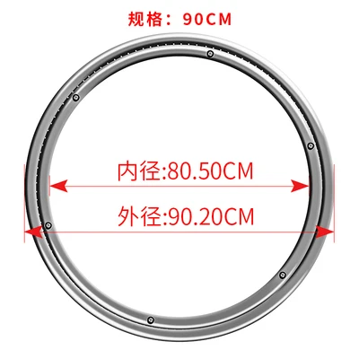 900MM 36INCH OD HQ SD01 40-120 см диаметр твердая нержавеющая сталь Lazy Susan поворотная пластина из нержавеющей стали подшипник Tabble поворотное основание - Цвет: 900MM 36INCH OD