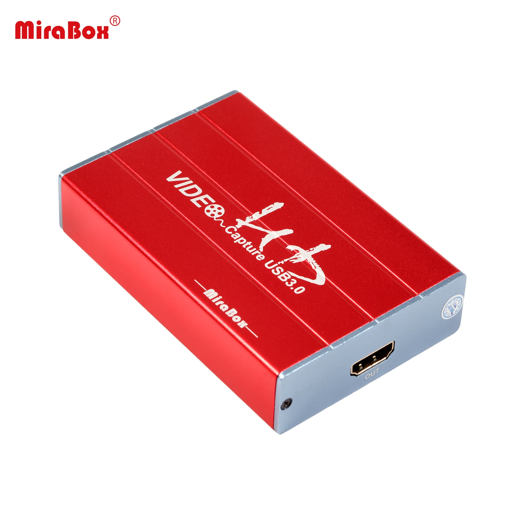 MiraBox карта захвата видеоигр с USB3.0, hdmi loopout Поддержка до 1080P60Hz для Mac Windows Linux системы превосходный низкий Lat