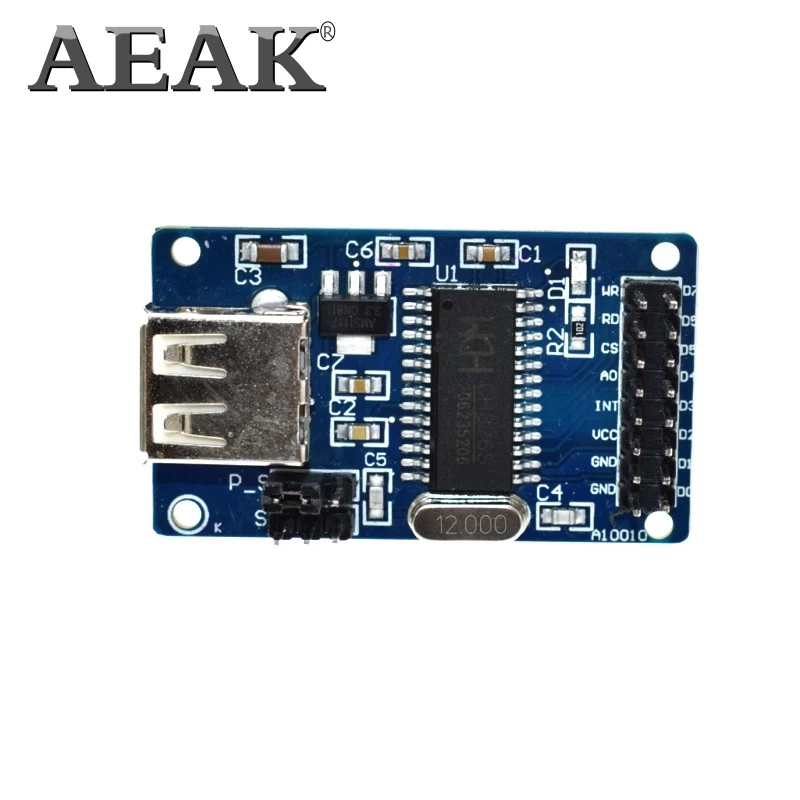 AEAK официальный CH376 CH376S U диск чтение запись модуль поддерживает передачу USB 12