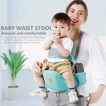 

Baby Carrier Waist Stool Multifunctional Holding Baby Artifact Breathable For Hipsit Seat Belt Waist Stool Sling For Newborns