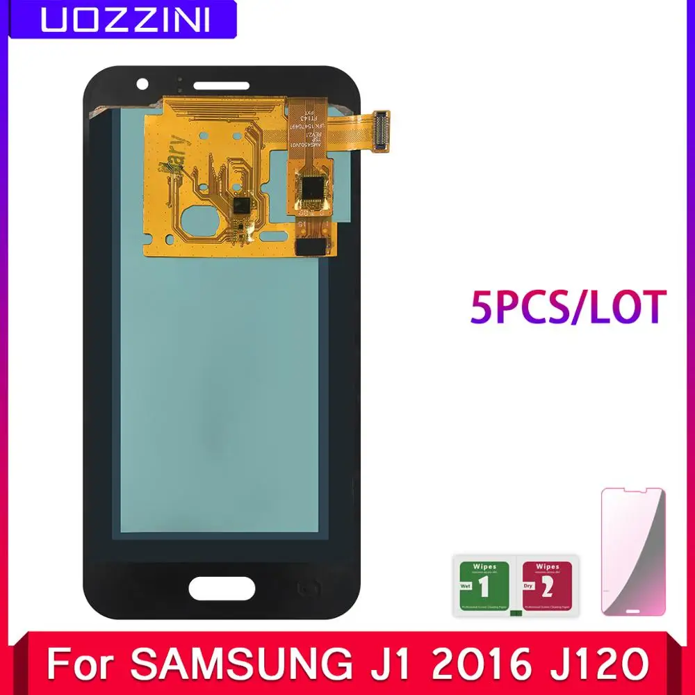 5 шт./лот 100% тестирование для Samsung Galaxy J120F J120M J120H J120 2016 AMOLED ЖК дисплей дигитайзер