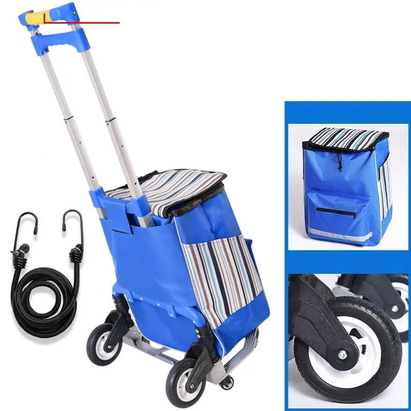 Барный Plegable Carello Carro Compra кухонный стол De Courses Avec Roulettes Mesa Cocina Chariot Roulant Тележка для покупок - Цвет: Version H