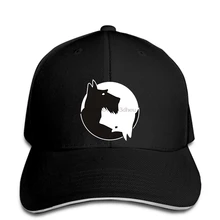 Холодный Инь Ян собака милый шотландский терьер белый snapback шляпа остроконечная