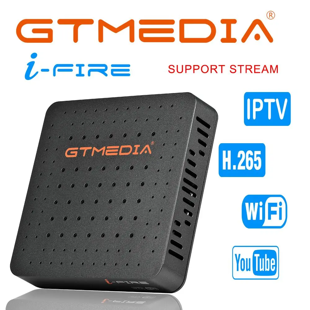 IP ТВ приемник GTMedia Ifire цифровая телеприставка декодер FULL HD 1080P (H.265) встроенный