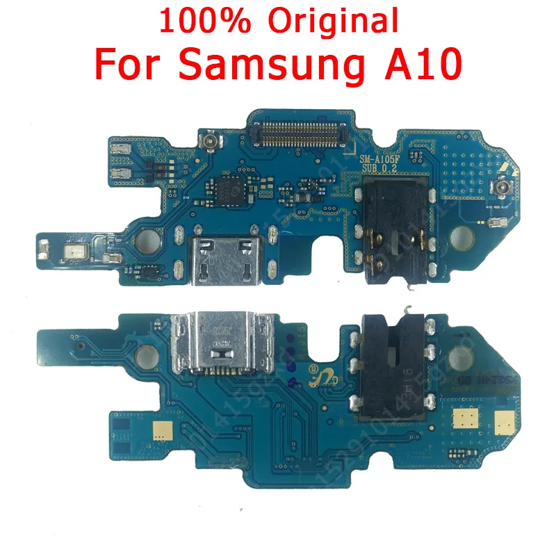 Оригинальная Гибкая плата для Samsung A10 зарядный порт 10 зарядных устройств с USB