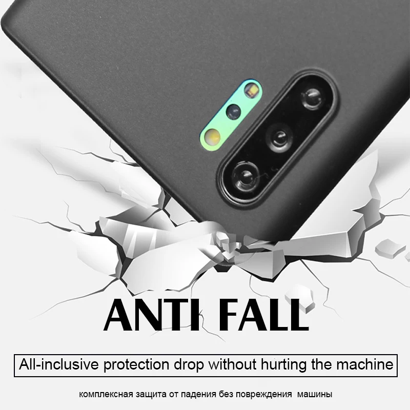 Роскошный ультра тонкий 0,2 мм матовый ПП чехол для samsung Galaxy S8 S9 S10 S10E Plus Note 8 9 10 Pro противоударный бампер чехол для телефона