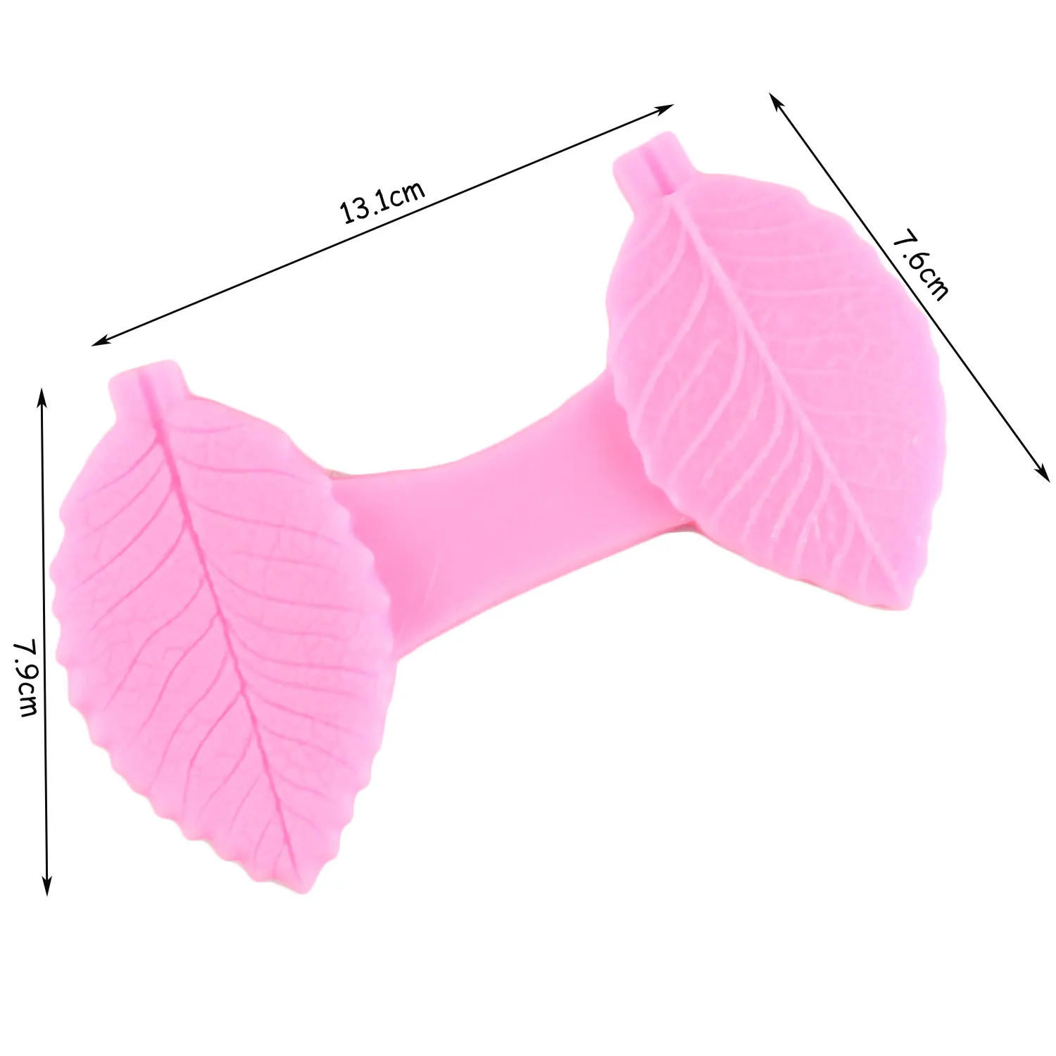 Leaves Petals Embossed Silicone Molds Flower Making Fondant DIY Cake Decorating Tools Chocolate Candy Polymer Clay Moulds