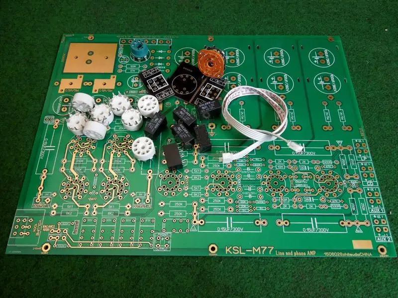 

2021 Hi-End KSL-M77 Preamplifier Compatible Phono Amplifier DIY PCB Kit