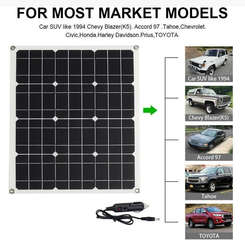Regulador para a Carga da Bateria do Iate do Carro Solar com 30a 5v à Prova Painel Controlador Duplo 12v - Dwaterproof Água Monocrystalin Células Solares 200w Usb 4 200w painel solar com 30a controlador duplo
