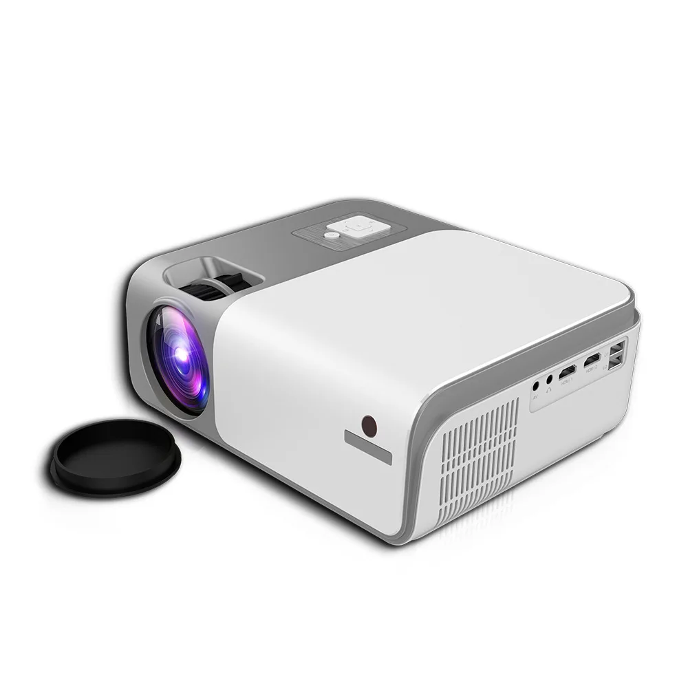 CRENOVA Projector Full HD 1080p Android 9 Beamer LED Mini Projector 4k Decoding Video Projector for Home Theater Cinema Mobile 4k projector Projectors