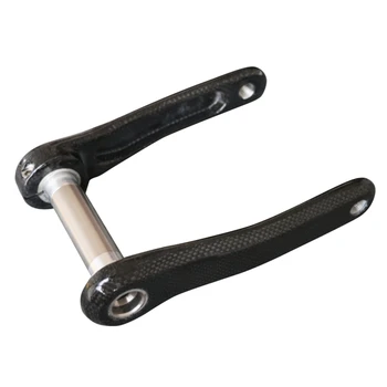 

Mountain Bike 3K Full Carbon Fibre Crank Road Bicycle Crank with Alloy Bottom Bracket Axis 170Mm Mtb