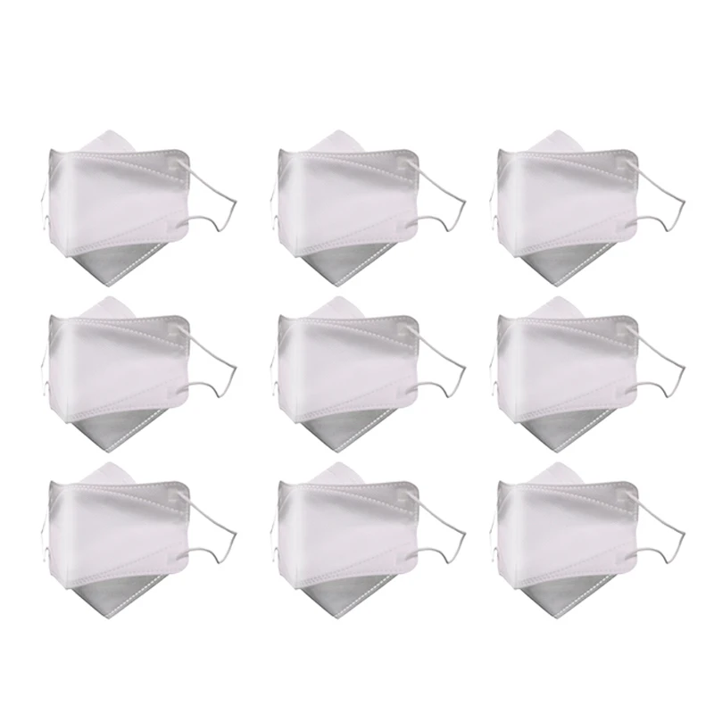 

9 Dustproof Disposable Breathable Masks Non-Woven Dust Masks Adult Protective Masks Unisex