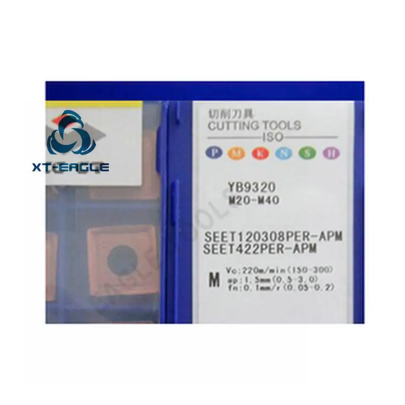 SEET120308PER-APM YB9320 SEET120308PER-PF YBG202! бренд CNC лезвие