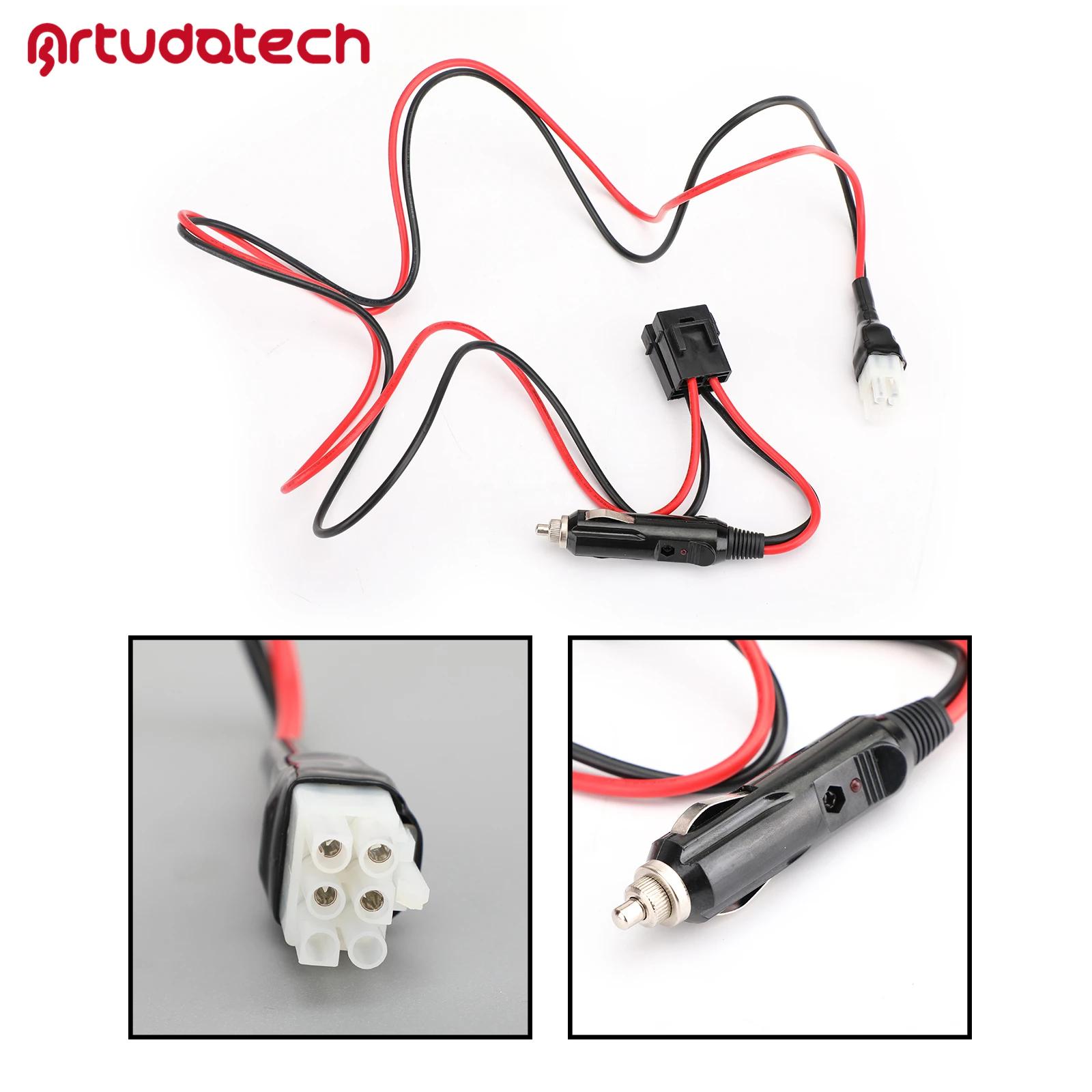 Artudatech коротковолновой Мощность кабель с/без электронных сигарет для FT-857D FT-897D ICOM IC-725A IC-78 IC-706 IC78 IC706 IC725A