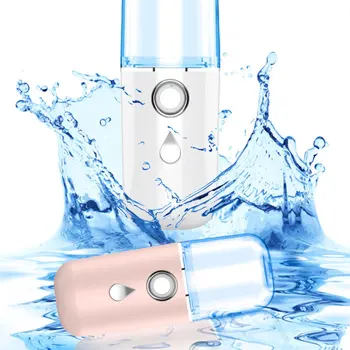 

Nano Spray Hydration Instrument Mini Portable Rechargeable Handheld Facial Steamer Beauty Moisturizing Humidifier
